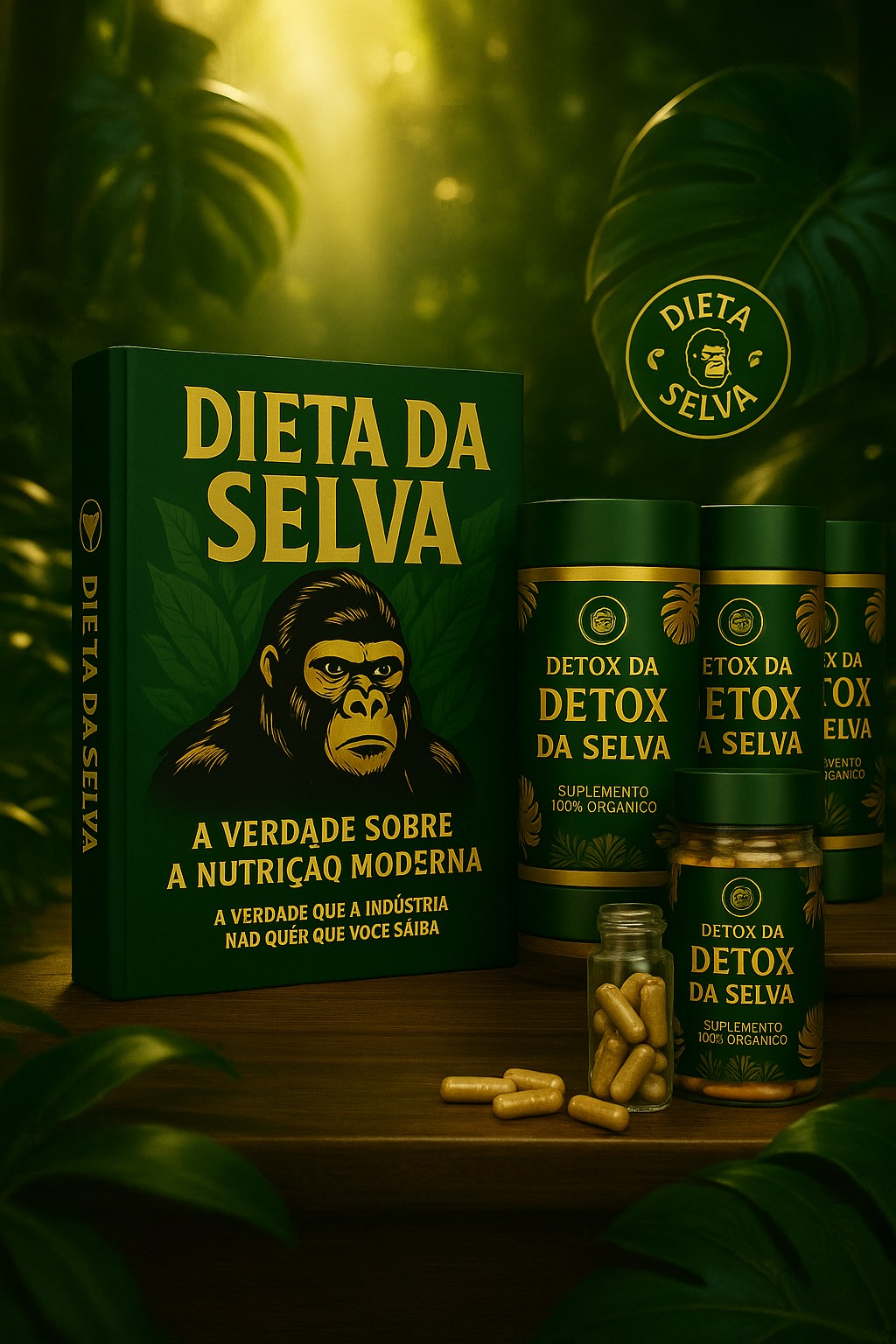 5 potes + E‑book + 2 vídeo-aulas